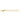Gold bracelet on a white background