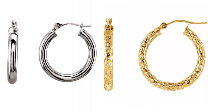 Stuller Hoop Earrings at Lewis Jewelers