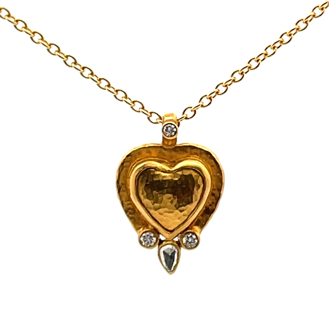 LE LOSANGE 大菱形 ネックレス WINDING NECKLACE Gurhan Necklace OKN-YG-LA-16364-18 | Lewis Jewelers