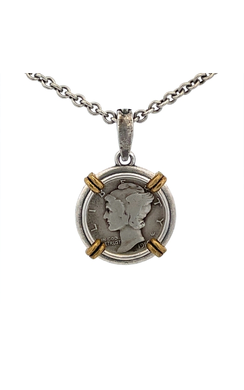 John Varvatos Necklace  JV-NPD24-SSBS-CN1330