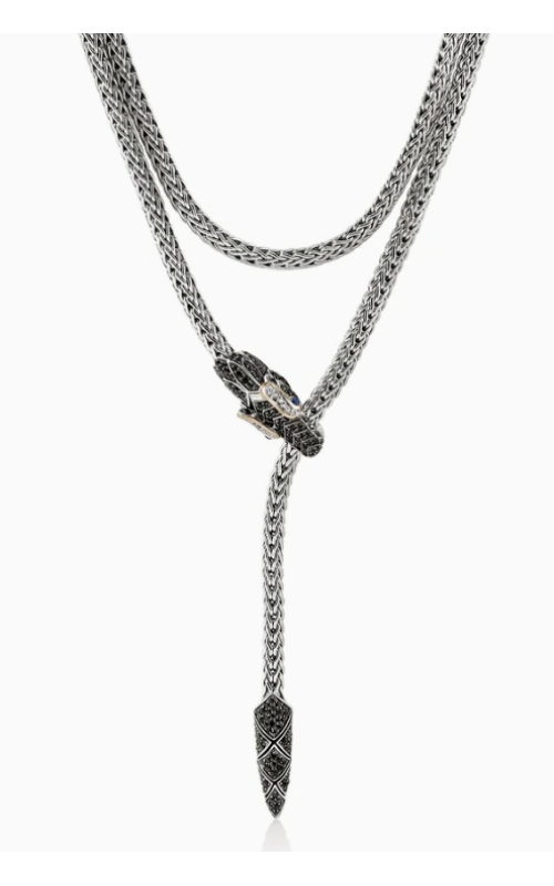 John Hardy Necklace  NZS603274BLSBSPDIX36