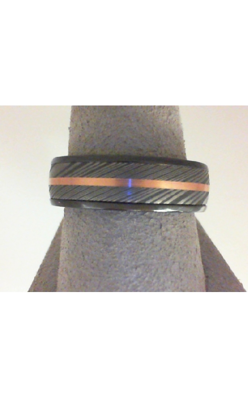 Lashbrook Wedding Band  ZPF7D15/DAMASCUS11