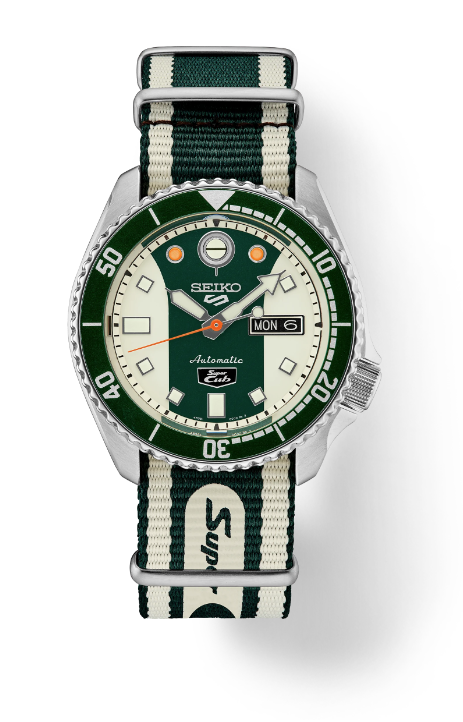 Seiko automatic 23 jewels green dial hotsell